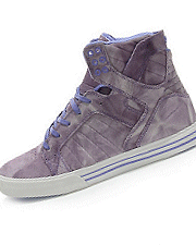 Supra Muska Skytop Distressed Purple Shoe